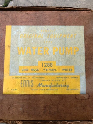 Vintage mfg rebuilt 1955 - vintage, 1955-56